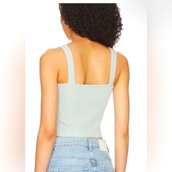 Free People Solid Rib Brami - MOONLIGHT NWT - Picture 4 of 13